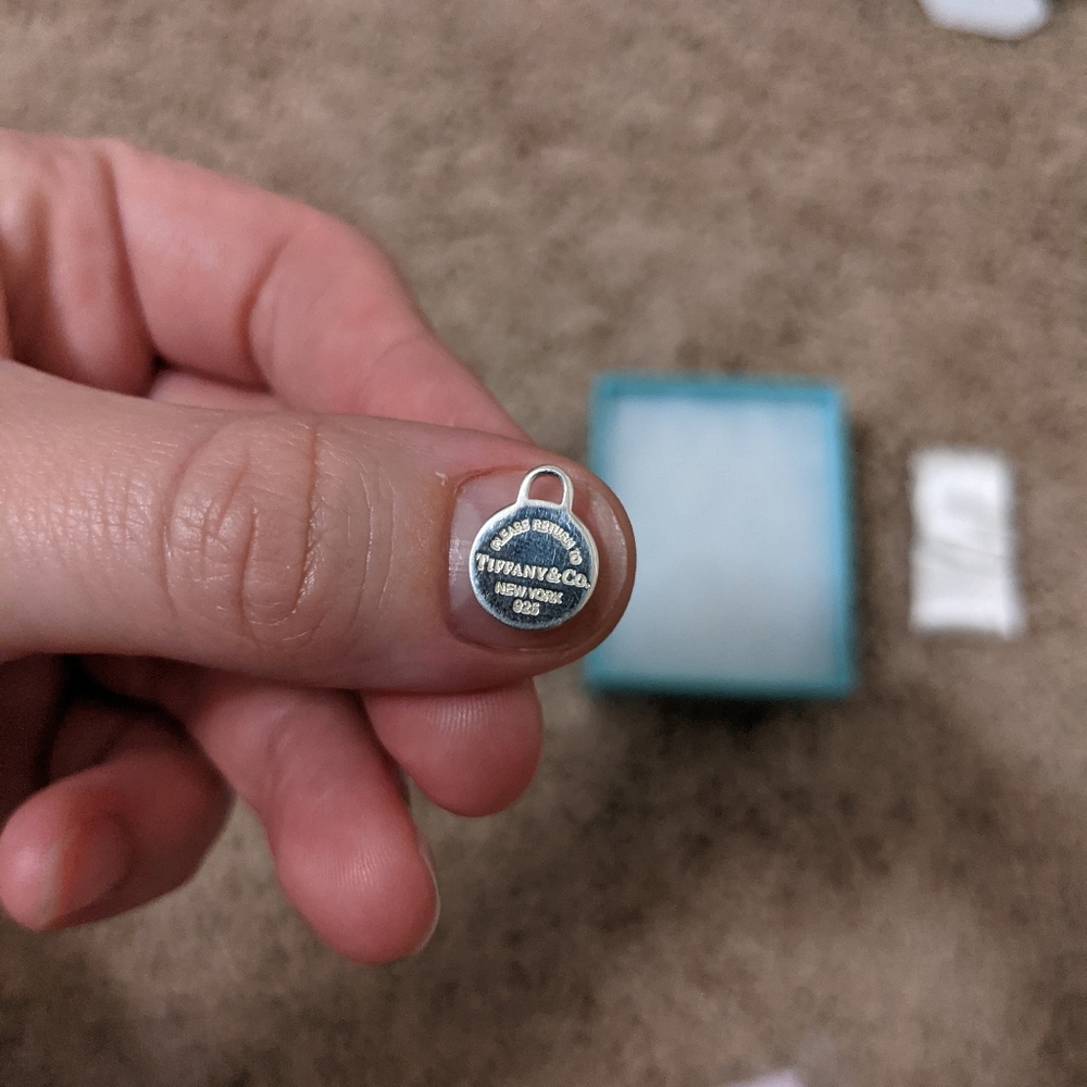 Tiny Tiffany & Co charm